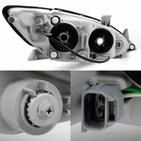 TO2502155 OEMASSIVE Headlights Lights Lamps Lh Rh Toyota #2