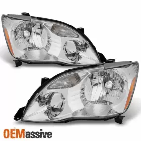 TO2502162 OEMASSIVE Left Right Halogen Headlights Headlamps