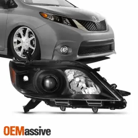 TO2503199 OEMASSIVE Passenger Right Halogen Headlight Toyota