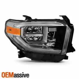 TO2503263 OEMASSIVE Tube Bar Led Smoked Headlamp Passenger #2