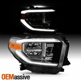 TO2503263 OEMASSIVE Tube Bar Led Smoked Headlamp Passenger