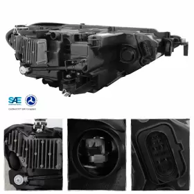 VW2502175 OEMASSIVE Led Tube Drl Projector Headlight Driver #3