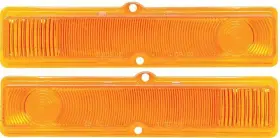 K417 OER Lamp Lens Amber Chevy Nova Park