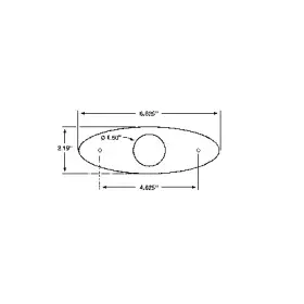 00212346P OPTRONICS Lens Marker Light Bezel Kit #3