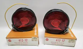 412-12 PETERSON Pm Double Faced Turn Signal Nos