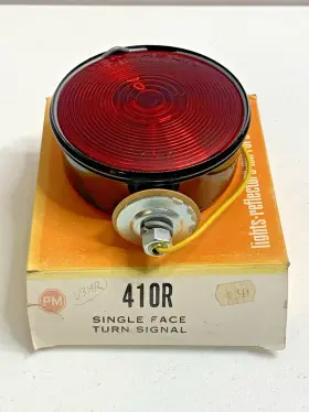 410R PM Peterson Pedestal Mount Single Turn Signal Lamp Light