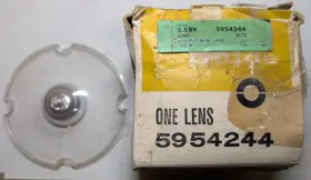 5954244 PONTIAC Nos Parking Lamp Lens Delco Prix