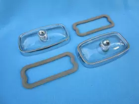 B151C PONTIAC Parking Light Lenses Bezels Gaskets Gto #2