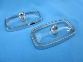 B151C PONTIAC Parking Light Lenses Bezels Gaskets Gto #3