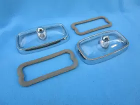 B151C PONTIAC Parking Light Lenses Bezels Gaskets Gto