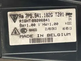 7P5941182G PORSCHE Passenger Right Front Lamp Light Valeo #2