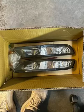 99763108206 PORSCHE Targa Turn Signal Fog Light 911 #2