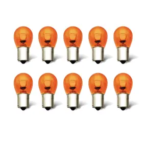 1156AMBER RAFEAL AUTO Amber Light Bulb Pack Brake Turn S25