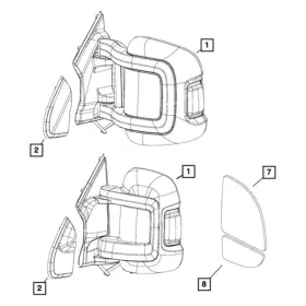 68374917AA RAM OE Promaster Front Left Turn Signal Light Bulb