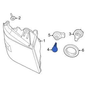 68604853AA RAM OE Front Turn Signal Light Bulb