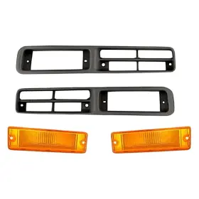 BNDL-221028 Front Driver Passenger Turn Signal Parking Light
