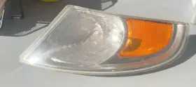 89008367 SAAB Front Left Head Light Turn Signal Blinker Lens