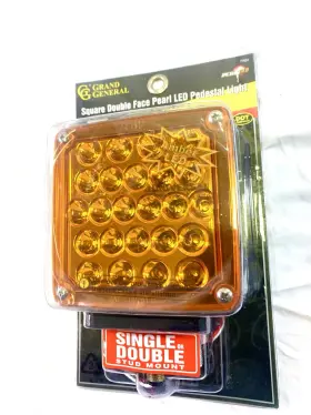 77621-77624 SIGNAL General Led Amber Lens Double Pearl Light
