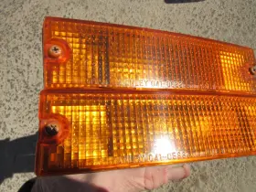 041-0588 STANLEY Front Bumper Turn Signal Light Amber Lens Lh #3