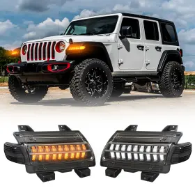 640486247805 SUP-LIGHT Led Turn Signal Lights Halogen Sahara