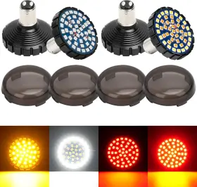 COM006 SUPAREE Led Turn Signals Bullet Front Rear Amber