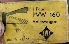 Sws Pvw160 Nos 1 Pair Pvw 160 Volkswagen Semiphore Trafficators Turn Signals