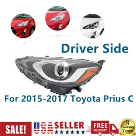 8111052K70 TBVECHI Driver Headlight Left Halogen Lens Toyota