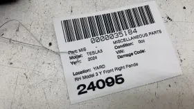 1820735-00-D TESLA Front Right Repeater Turn Signal Fender #3