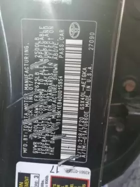 116-50788R TOYOTA Passenger Corner Light Fog Driving Bumper