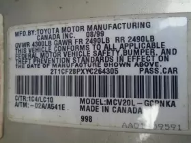 116-60336L TOYOTA Driver Corner Light Fog Driving Bumper Park