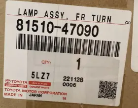 ZVW52 TOYOTA Phv Led Right Front Turn Signal Light Fog Prius #3