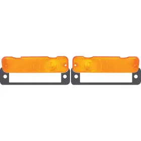 MB280966 TRIM PARTS Lamp Lens Amber Gaskets Belvedere Fury