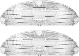 TF400125 CHEVROLET Bel Air Bow Tie Lamp Lenses Nomad Park