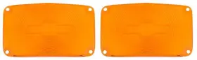 TF400126 CHEVROLET Bel Air Bow Tie Lamp Lens Amber Nomad Park