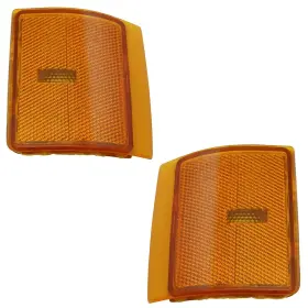 SLA87489 GMC Turn Signal Corner Lights Lenses Driver Yukon