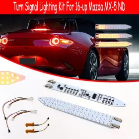 RB-187A TURNINGMAX Amber Led Sequential Blinker Signal Lights #2