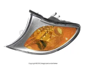 63-13-6-915-383 TYC Turn Signal Light Lens Titanium Front E46