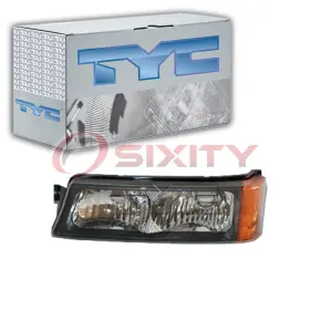 SX-6794 TYC Front Left Turn Signal Parking Light Bk Chevrolet