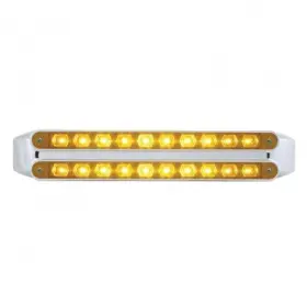 37324 UNITED PACIFIC Turn Signal Light Dual Led Bars Amber