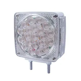 38712 UNITED PACIFIC Double Turn Signal Light Led Stud Amber