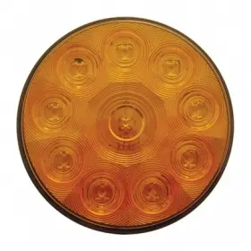 38771 UNITED PACIFIC Turn Signal Light Led Round Amber Lens