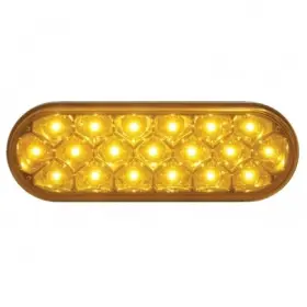 39704 UNITED PACIFIC Turn Signal Light Led Reflector Amber
