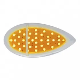 39943 UNITED PACIFIC Turn Signal Light Led Flush Mount Amber