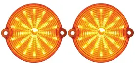 CPL6367A-2 UNITED PACIFIC Amber Led Front Parking Light Set