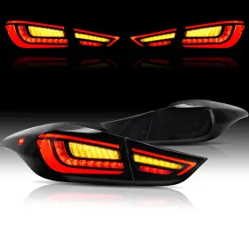 0206CFS VLAND Smoked Led Tail Light Sequential Hyundai
