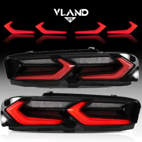793129588442 VLAND Led Tail Lights Sequential Rear Lamps