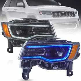 CH2502297 VLAND Led Projector Headlights Sequential Housing