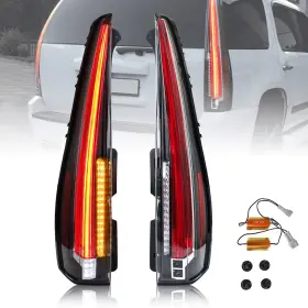 YAB-GMC-0156B-CLEAR VLAND Led Taillight Rear Lamp 1500 Gmc