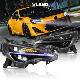 P-FT86-0297A-2 VLAND Repackagedvland Led Headlights Dynamic