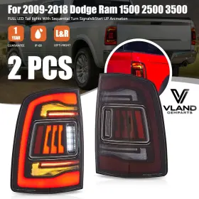 V2-DG-8086AS VLAND Led Tail Lights Animation Lh Rh 1500 2500